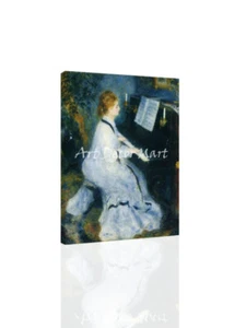 Woman At The Piano- Renoir - CANVAS OR PRINT WALL ART - Bild 1 von 2