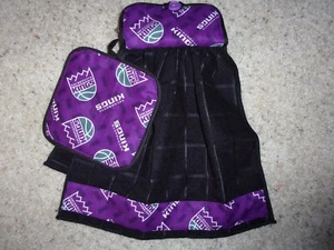 Juego de toallas con soporte para olla colgante - tema de Sacramento Kings - Imagen 1 de 2