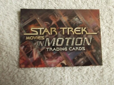 Rittenhouse Star Trek: "MOVIES IN MOTION" #P1 Promo Trading Card 2008 - Image 1 of 2