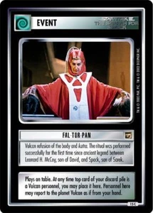 Star Trek CCG TMP The Motion Pictures Fal-Tor-Pan x2 15C - Picture 1 of 1