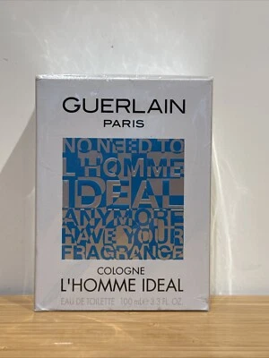 Туалетная вода Guerlain L'Homme Ideal Cologne (СНЯТА С ПРОИЗВОДСТВА) 100 мл 3,3 унции #ЗАПЕЧАТАННЫЙ # НОВЫЙ # - Изображение 1 из 3