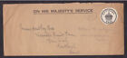 Official Mail OHMS illegal use Paid cut out Reading to Eastleigh 1940
