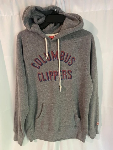 Homage Columbus Clippers MILB Hoodie Hooded Sweatshirt Medium Cover