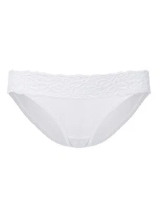 EX M&S white lace bikini knickers -sizes 8 - 14 - Picture 1 of 1