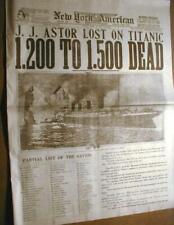 Газета о Титанике