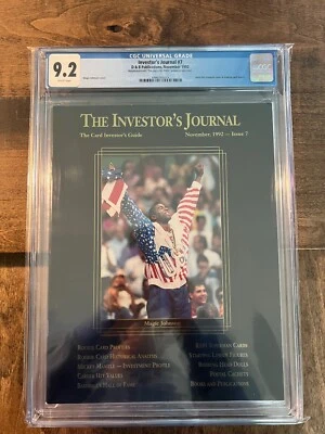 Quiosco Magic Johnson The Investor's Journal #7 serie #9.432/17.500 CGC 9,2 Foto 1 de 3
