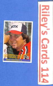 Autógrafo firmado por Mike Squires 1984 Donruss Chicago White Sox - Imagen 1 de 1