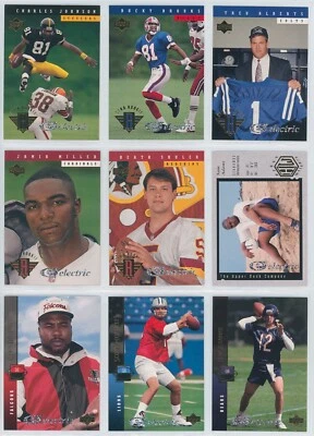 1994 UPPER DECK Football - Electric Silver Inserts - U Pick Complete Your Set - Image 1 of 4
