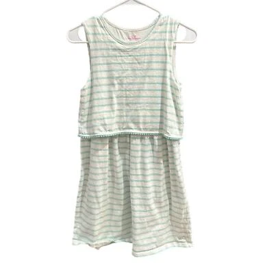 Vineyard Vines Striped Pom-Pom Dress, VGUC, Sz L (14) (14C) - Image 1 of 4
