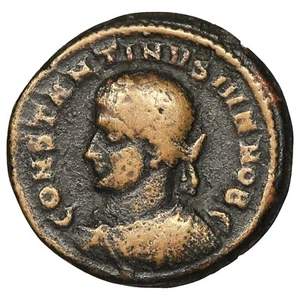 Roman Coin Constantin II Centenionalis Or Nummus 324 Ad Cuivre RIC.122 - Picture 1 of 2