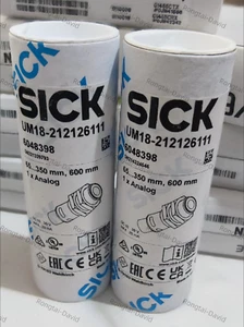 1PCS SICK UM18-212126111 6048398 ultrasonic sensor Brand New Expedited Shipping - Picture 1 of 2