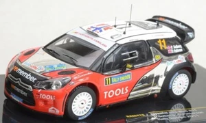 IXO 1/43 Citroen DS3 WRC 2011 Sweden Rally #11 Solberg & Patterson Model Car - Picture 1 of 3