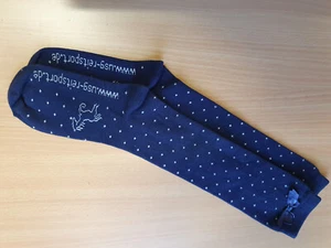 Reitsocken Reitstrümpfe von USG dunkelblau mit Schleife Gr.: 35-38 - Bild 1 von 1