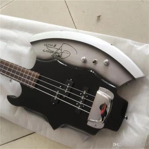 Custom Rare 4 Strings Gene Simmons GS-AXE-2 Bass Signature Electric Guitar - Picture 1 of 6