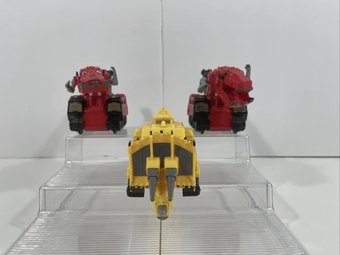 Lot Of 3 Dinotrux (2015)  Dozer & Ty-Rux Pull-Back & Go Cover