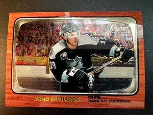 Brad Richards 2002-03 Topps Heritage Chrome SP #87 Serial #d /667 Lightning - Picture 1 of 2