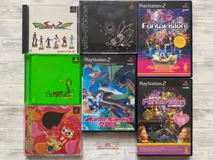 SONY PS 1 2 Bust A Move & Um Jammer & vib-ribbon & dance summit & Fantavision - Picture 1 of 16