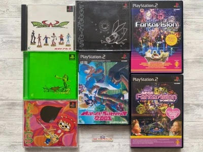 SONY PS 1 2 Bust A Move & Um Jammer & vib-ribbon & dance summit & Fantavision - Image 1 of 4