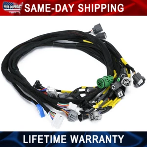 OBD1 Tucked Budget Engine Harness w/OBD1 Dist/Inj/Alt & 92-95 ECU Plugs - Picture 1 of 15