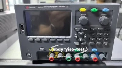 Agilent Keysight E36312A DC power supply, triple-output 6 V 5 A /Good function # - Image 1 of 4