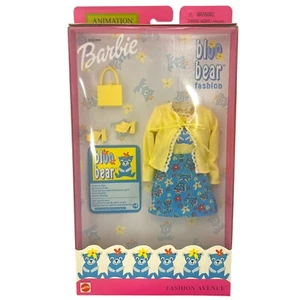 Vintage 2001 Mattel Barbie Animation Fashion Avenue Blue Bear Fashion #29150 NIB - Picture 1 of 4