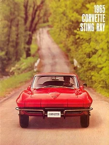 1965  65   CORVETTE STING RAY  SALES BROCHURE - Picture 1 of 1