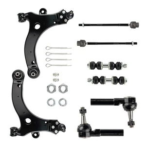 8Pcs Front Lower Control Arm Sway Bar Tie Rod For 2000-2013 Chevrolet Impala - Picture 1 of 10