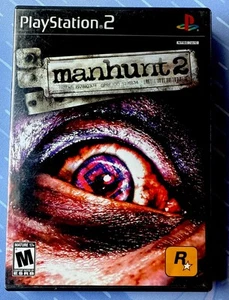 Manhunt 2 - Sony PlayStation 2 (gioco horror completo CIB Rockstar 2007) - Foto 1 di 11