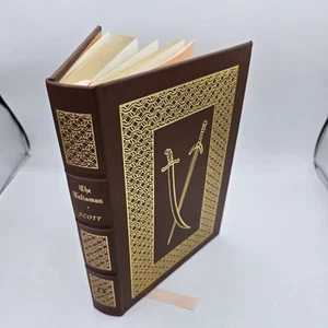 Easton Press THE TALISMAN by Sir Walter Scott 100 Greatest Series SMALL SCUFF - Foto 1 di 14