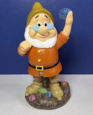 "Estatua de jardín Disney Blancanieves y los siete enanitos 8"" DOC Foto 1 de 4