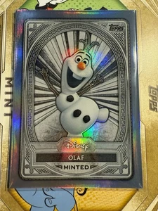 2025 Topps Chrome Disney Olaf Minted NYCC - Picture 1 of 2