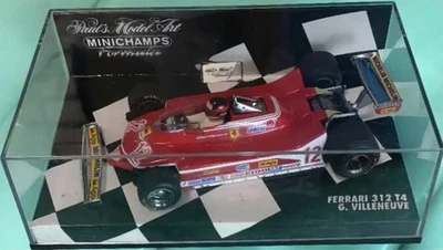 Modellino auto MINICHAMPS 1/43 Ferrari 312 T4 Gilles Villeneuve F1 - Immagine 1 di 4