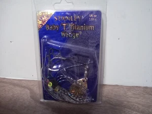 Vintage Stanley Baby T  Titanium Wedge 1/8 oz.  NOS Fishing Lure - Picture 1 of 1