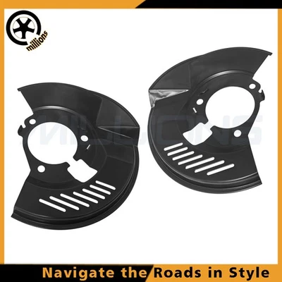 2X Protetores contra poeira de freio para Chevy Blazer GMC Jimmy Olds Bravada 15704499+15704500 - Imagem 1 de 4