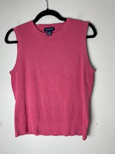 Vintage Ann Taylor Seidenmischung Pullover Weste Damen Med Academia Preppy 90s Chic - Bild 1 von 8