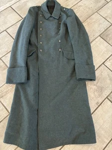 Cappotto originale polizia tedesca fine seconda guerra mondiale per soldato arruolato - Foto 1 di 23
