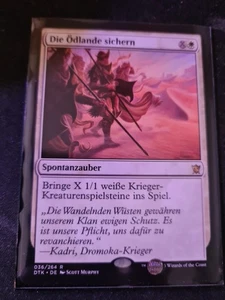 Die Ödlande sichern / Magic The Gathering / GER / Foil - Rare - Bild 1 von 2