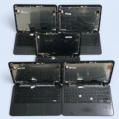 *Lote de 5* Chromebooks HP II G5 EE 11.6" (SOLO PARA PIEZAS O REPARACIÓN/SIN PANTALLAS) Foto 1 de 4