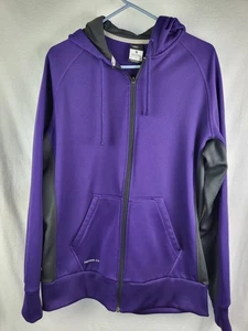 Nike Therma Fit Full Zip Up Fleece Jacket Womens XL  Purple - Picture 1 of 11