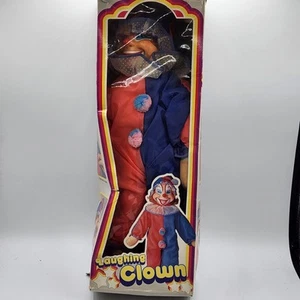 Vintage Laughing Clown With Box Untested - Picture 1 of 14