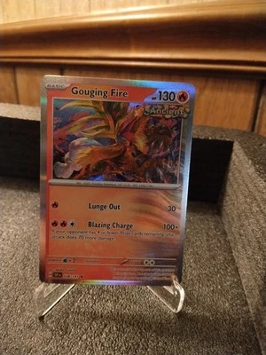 Gouging Fire 038/191 Sv08: Surging Sparks Holo - Image 1 of 2