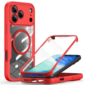 For iPhone 17 Pro Max/Pro Magnetic Case 360°Full Protection With Built-In Screen - Picture 1 of 21