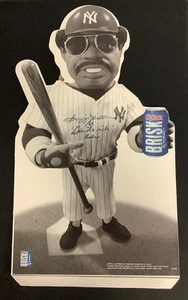 Reggie Jackson Signed Store Display Lipton Brisk Iced Tea 1987 Autograph HOF JSA - Picture 1 of 13