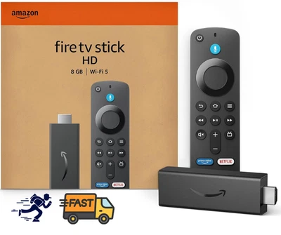 Amazon Fire TV Stick 3rd Gen HD with 3rd Gen Alexa Voice TV Remote with Controls - Image 1 of 4