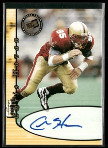 2000 Press Pass Authentics Chris Hovan #NNO Boston College Eagles - Picture 1 of 2