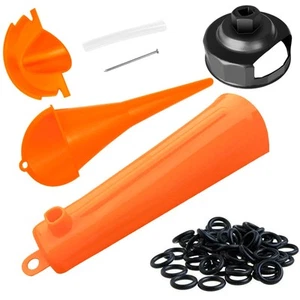 Oil Change Kit for Harley Tool, Oil Filter Wrench, Oil Funnels Set, Motorcycl... - Picture 1 of 9