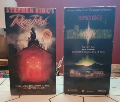The Tommyknockers Rose Red VHS Stephen King Horror Thriller Vintage lot - Image 1 of 4