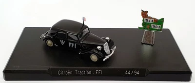 Solido 1/43 Scale Model Car 44/94 - Citroen Traction FFI - Black - Image 1 of 4