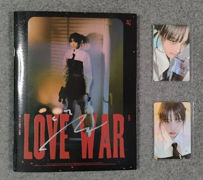 [ASSINADO] Choi Yena - Love War (Ver Guerra) (2023) (1º Álbum Single) autografado - Imagem 1 de 4