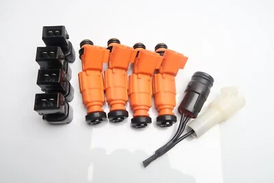 X4 84-87 PARA Toyota Pickup 22RE Inyectores de Combustible Bosch Mejor Actualización 4 Agujeros Spray!* Foto 1 de 4